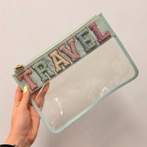 SCL flat clear pouch